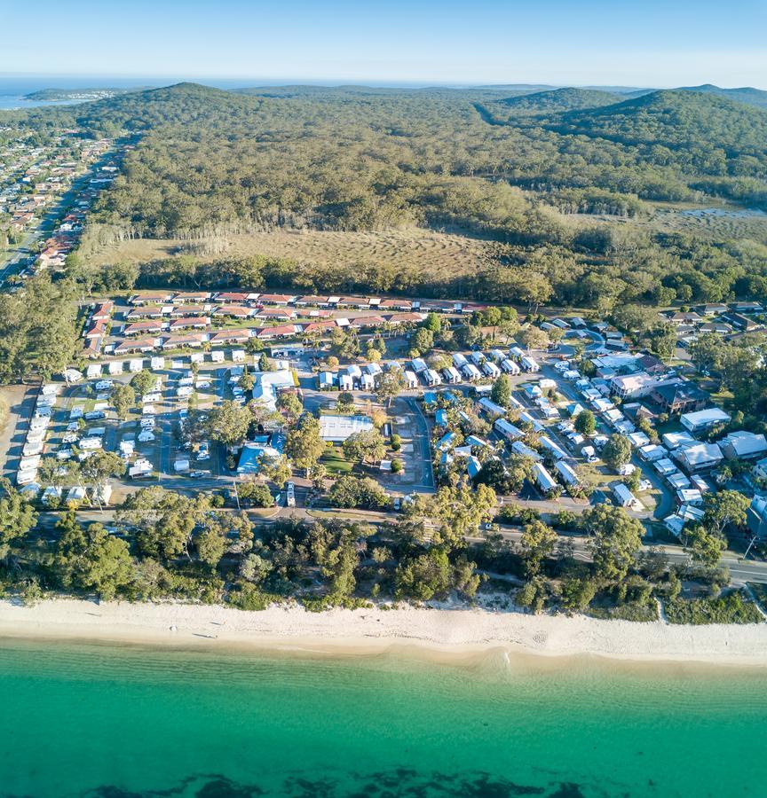 Shoal Bay Holiday Park Exteriör bild