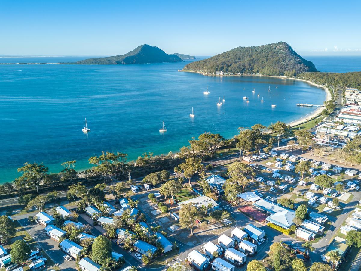 Shoal Bay Holiday Park Exteriör bild